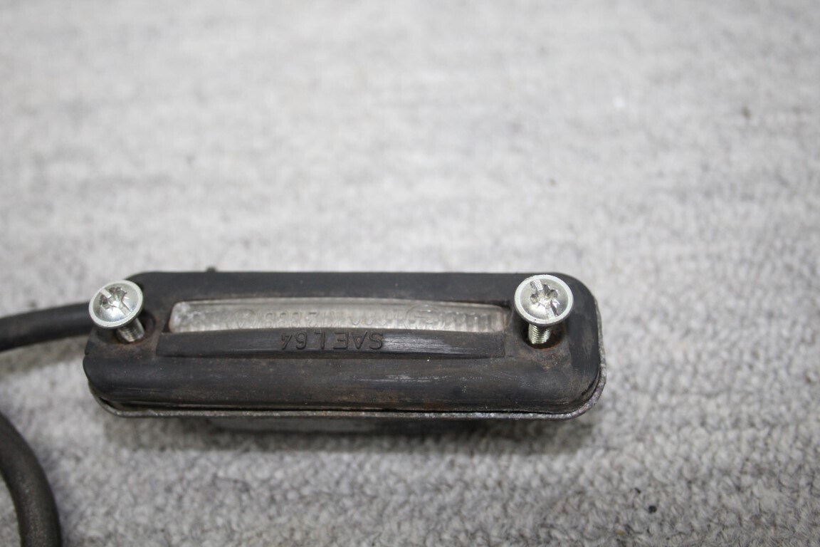 Nummerplaat verlichting