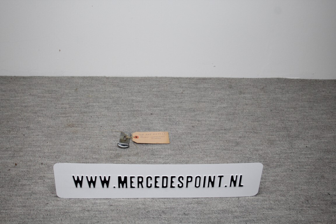 Eindkap voorbumper rubber links