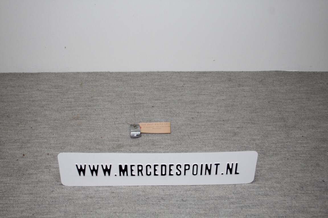 Eindkap voorbumper rubber rechts