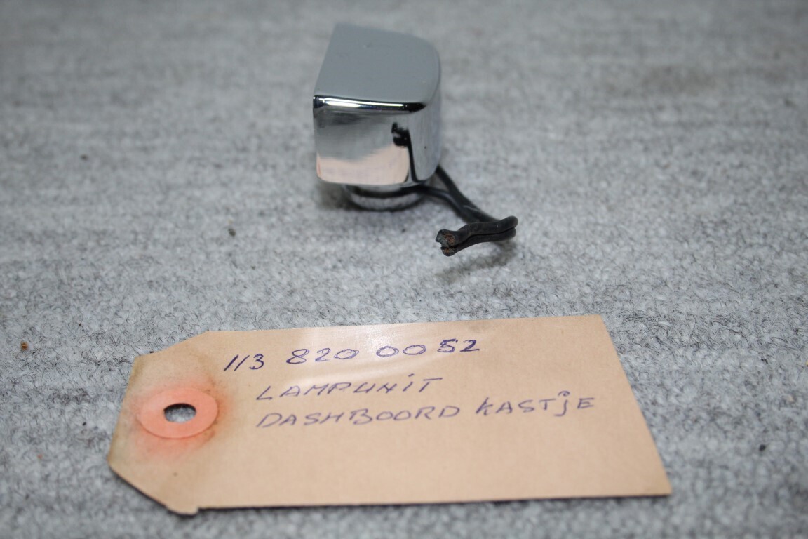 Lamp unit dashboardkastje