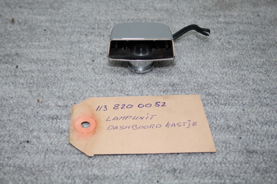 Lamp unit dashboardkastje