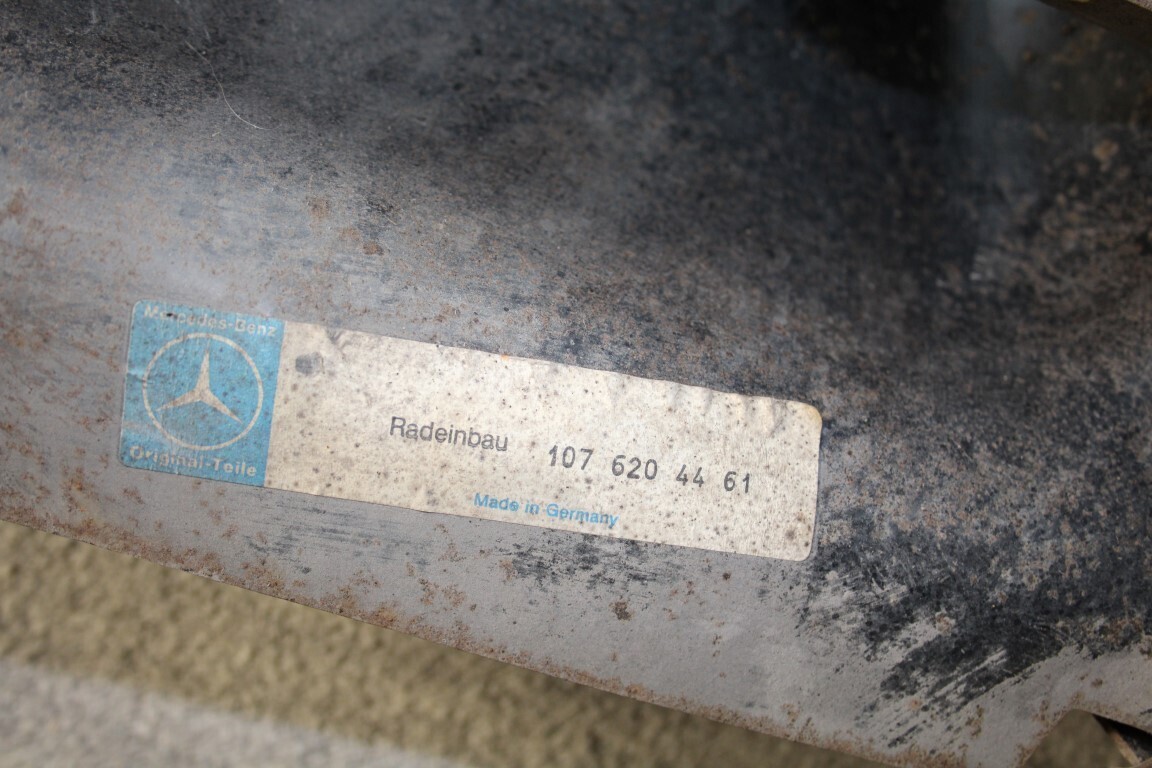 Voorpoot en binnenscherm