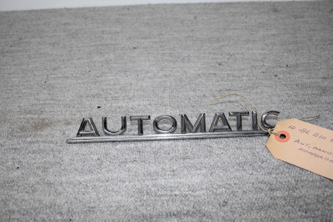 Automaat aanduiding