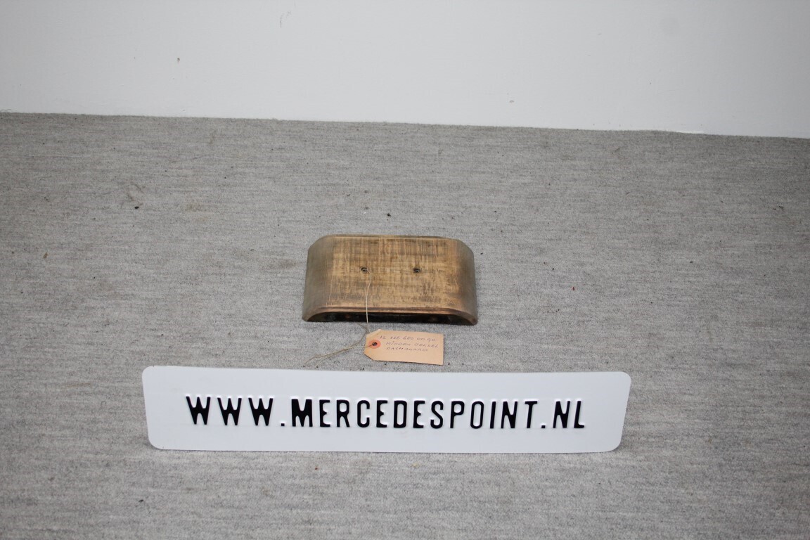 Midden deksel dashboard