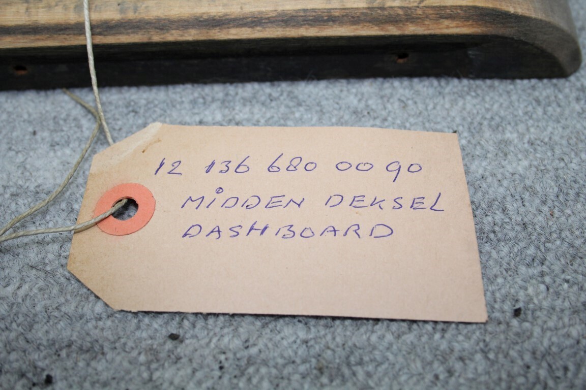 Midden deksel dashboard