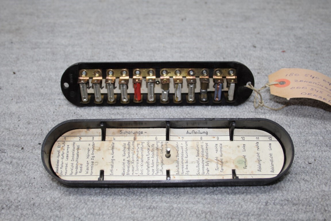 Zekering kast compleet