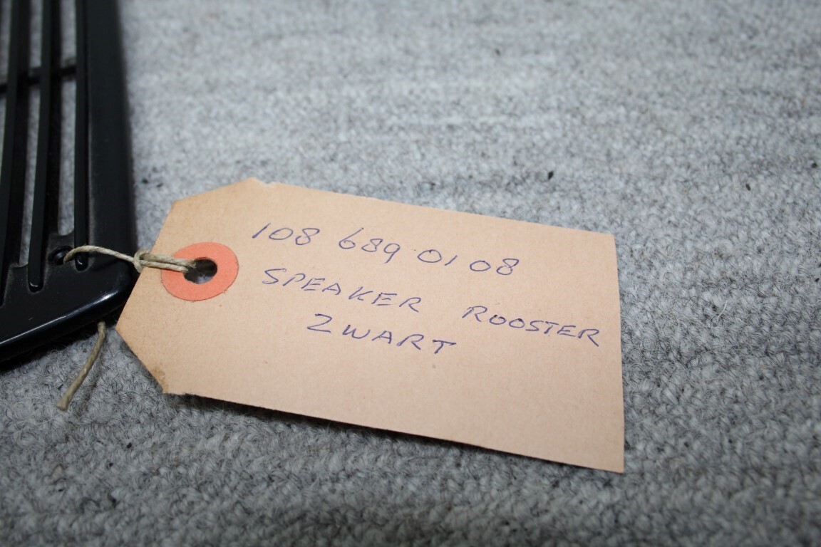 Speaker rooster zwart