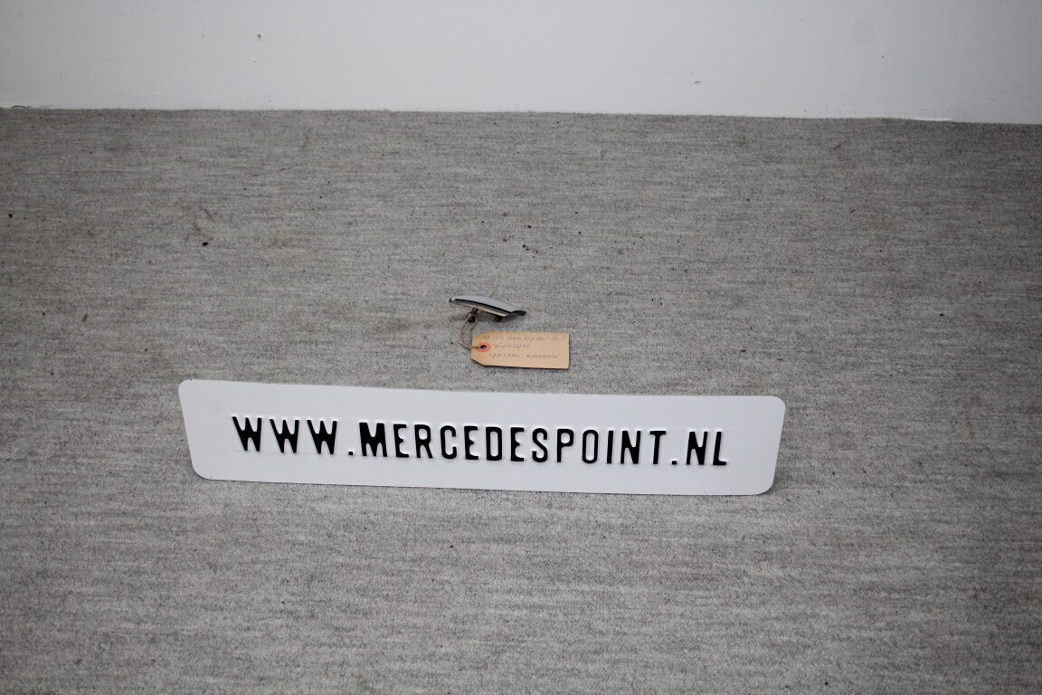 Sierlijst cabriolet links