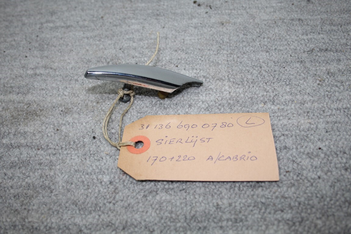 Sierlijst cabriolet links