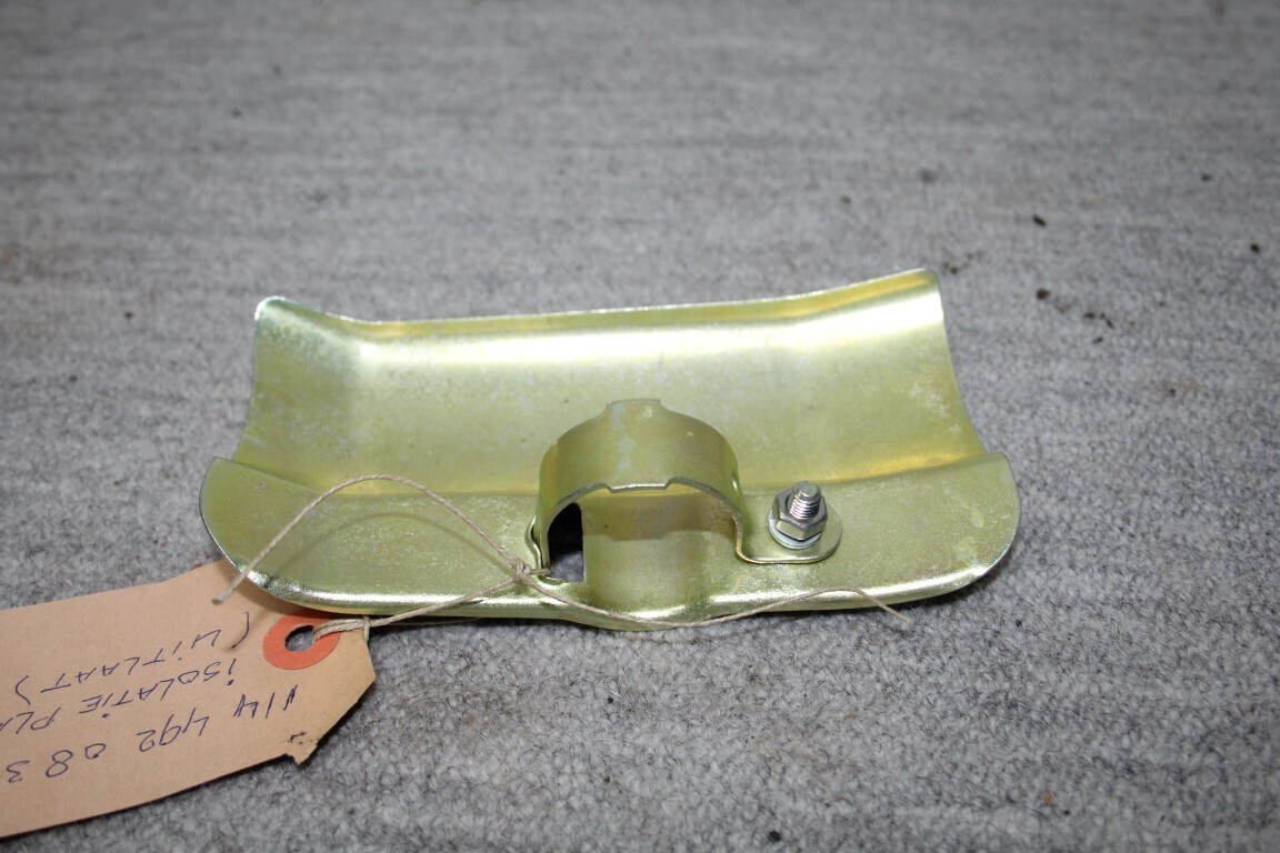 Isolatieplaat uitlaat