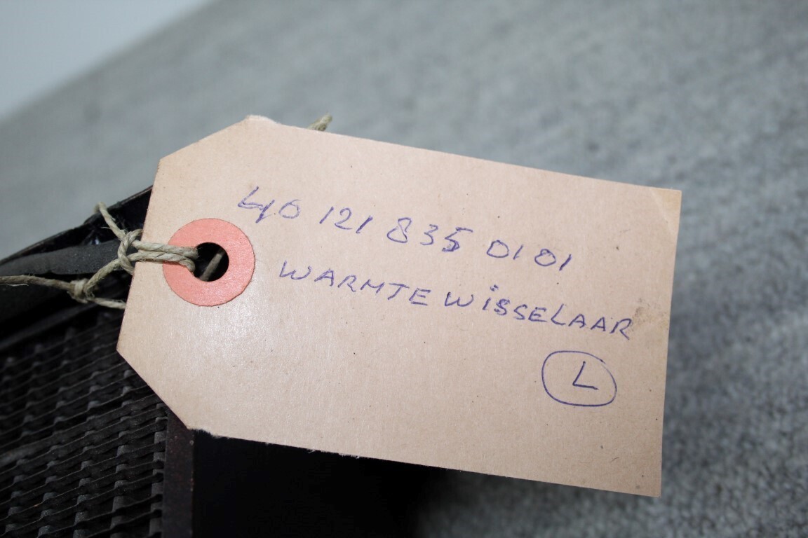 Warmte wisselaar links