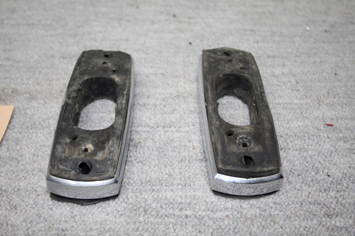 Rubber nummerplaat verlichting