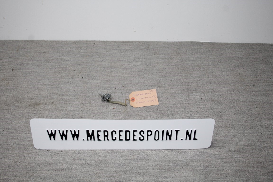 Slot vergrendeling rechts