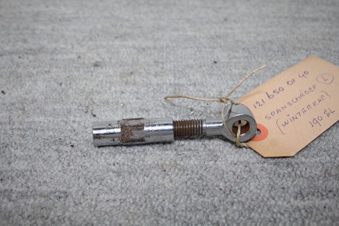 Spanschroef winterkap links