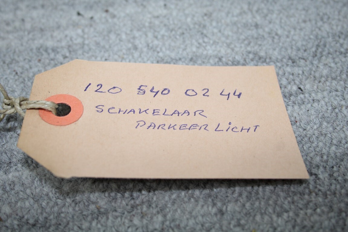Schakelaar parkeerlicht