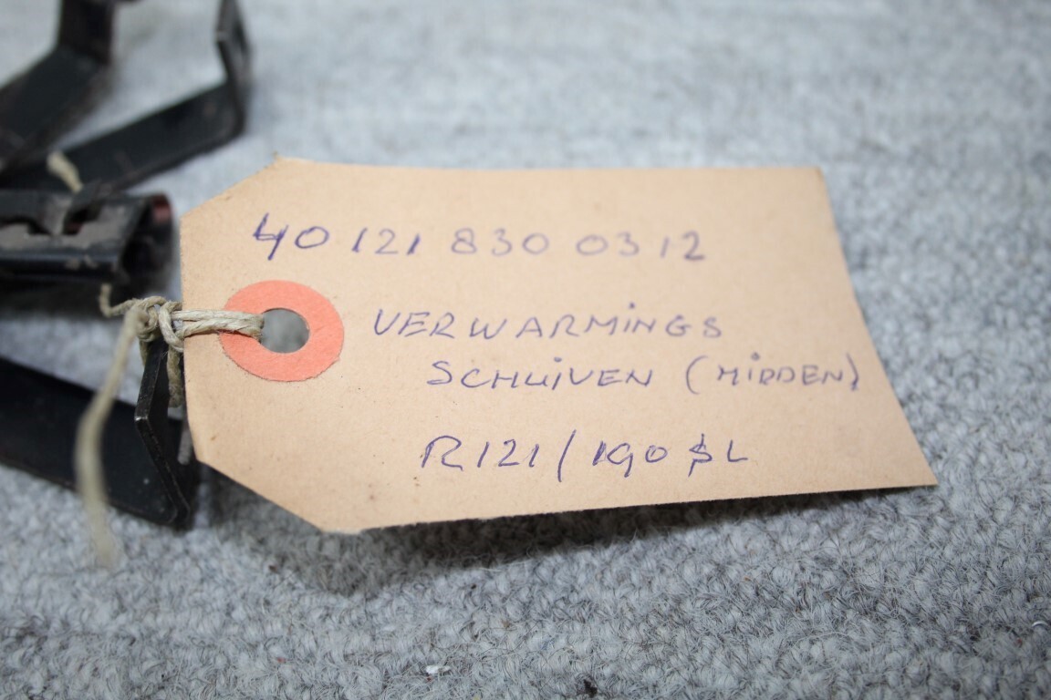 Verwarming schuiven midden