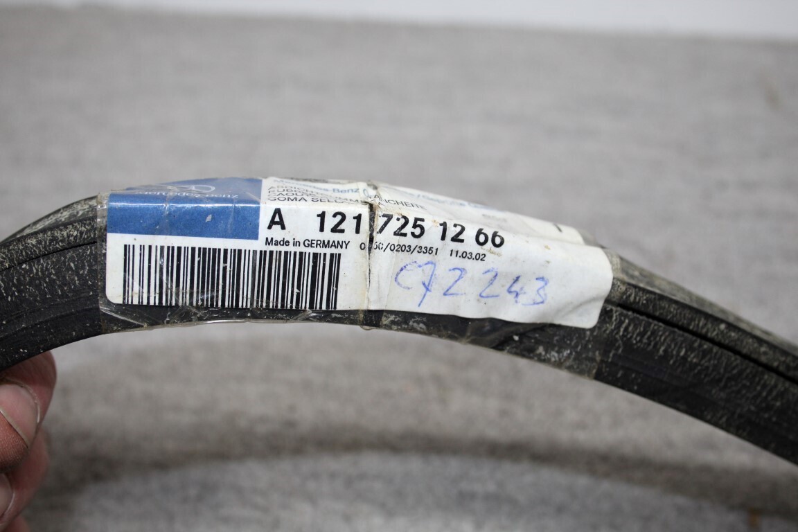 Afdichtingsrubber dakframe rechts
