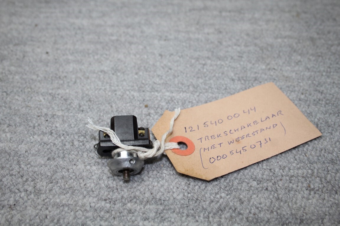 Trekschakelaar met weerstand Trekschakelaar met weerstand