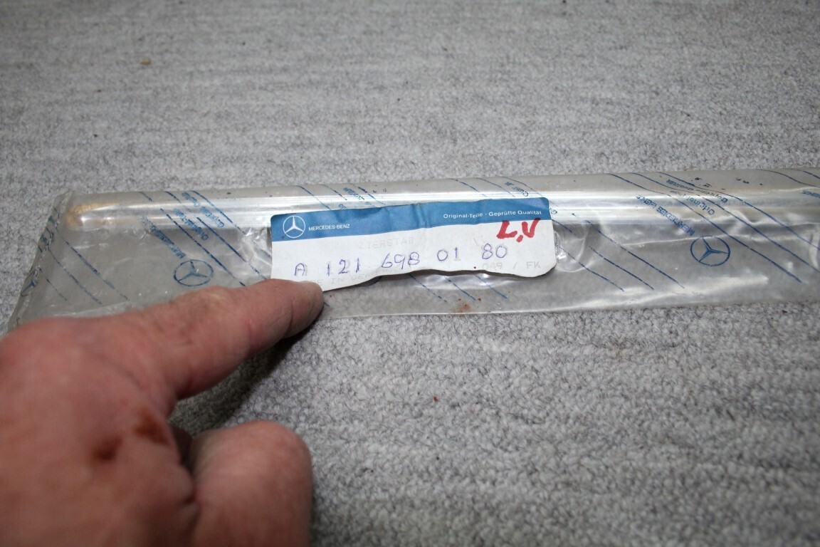 Sierstrip scherm linksvoor