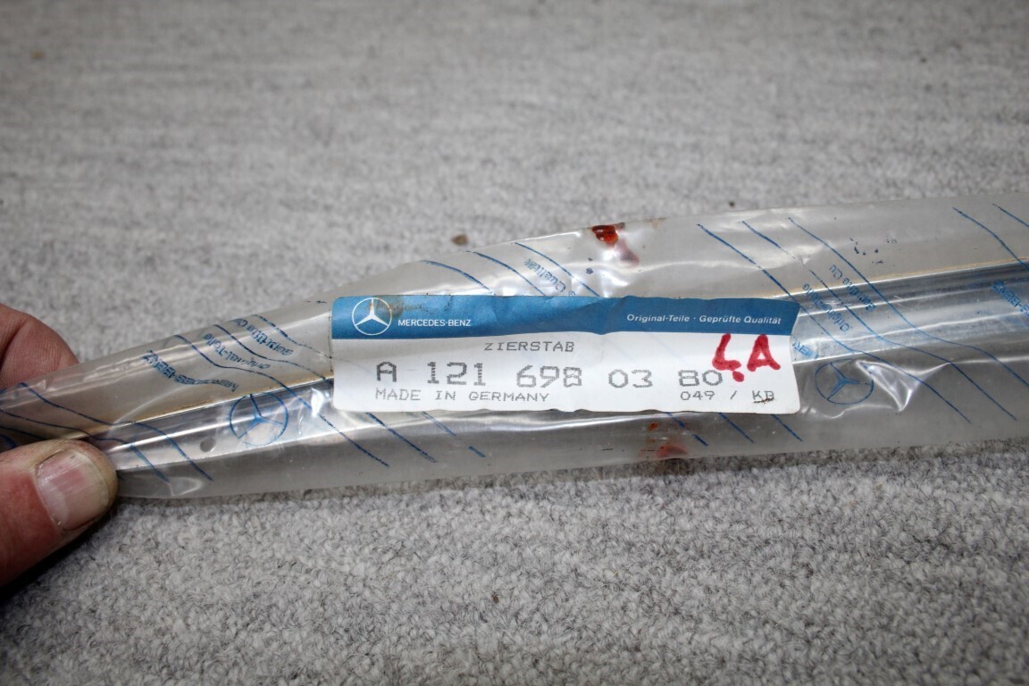 Sierstrip scherm linksachter