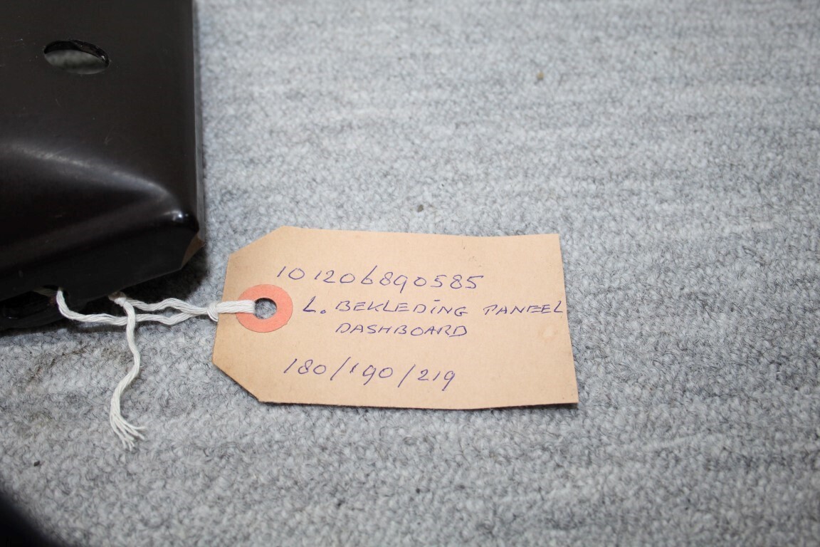 Bekledingspaneel dashboard links