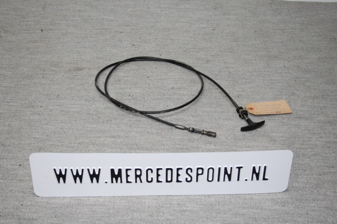 Ontgrendeling motorkap 170cm