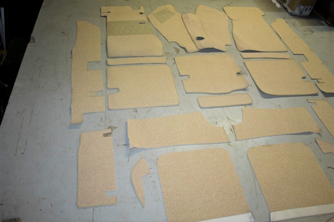 Bekleding set creme Bekleding set creme