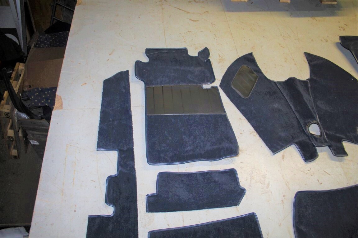 Bekleding set Coupe/Cabrio (Velours) Bekleding set Coupe/Cabrio (Velours)