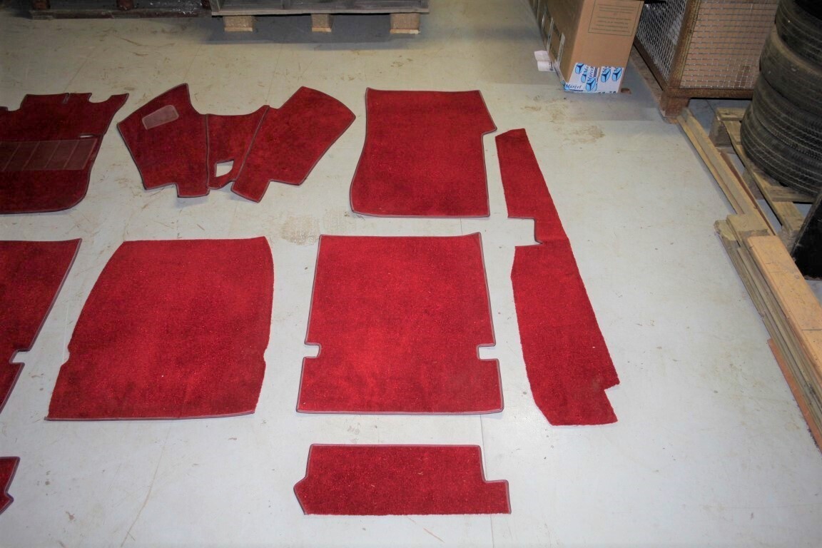 Bekleding set W111 Coupe/Cabrio (Velours) Bekleding set W111 Coupe/Cabrio (Velours)