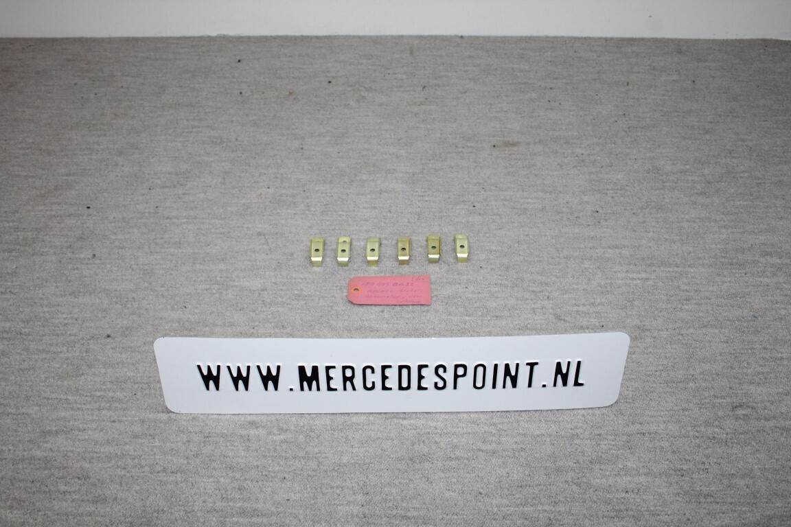 Set beugels brandstofleiding