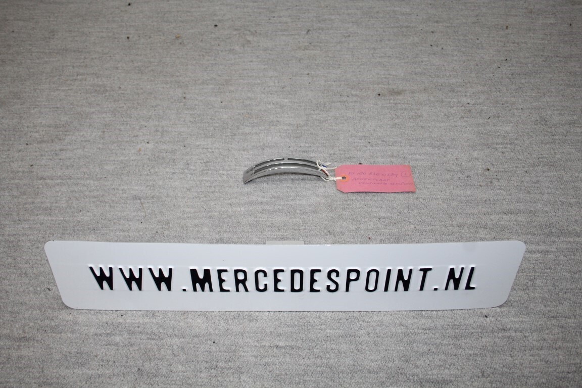 Afdekplaat ventilatie schuiven L