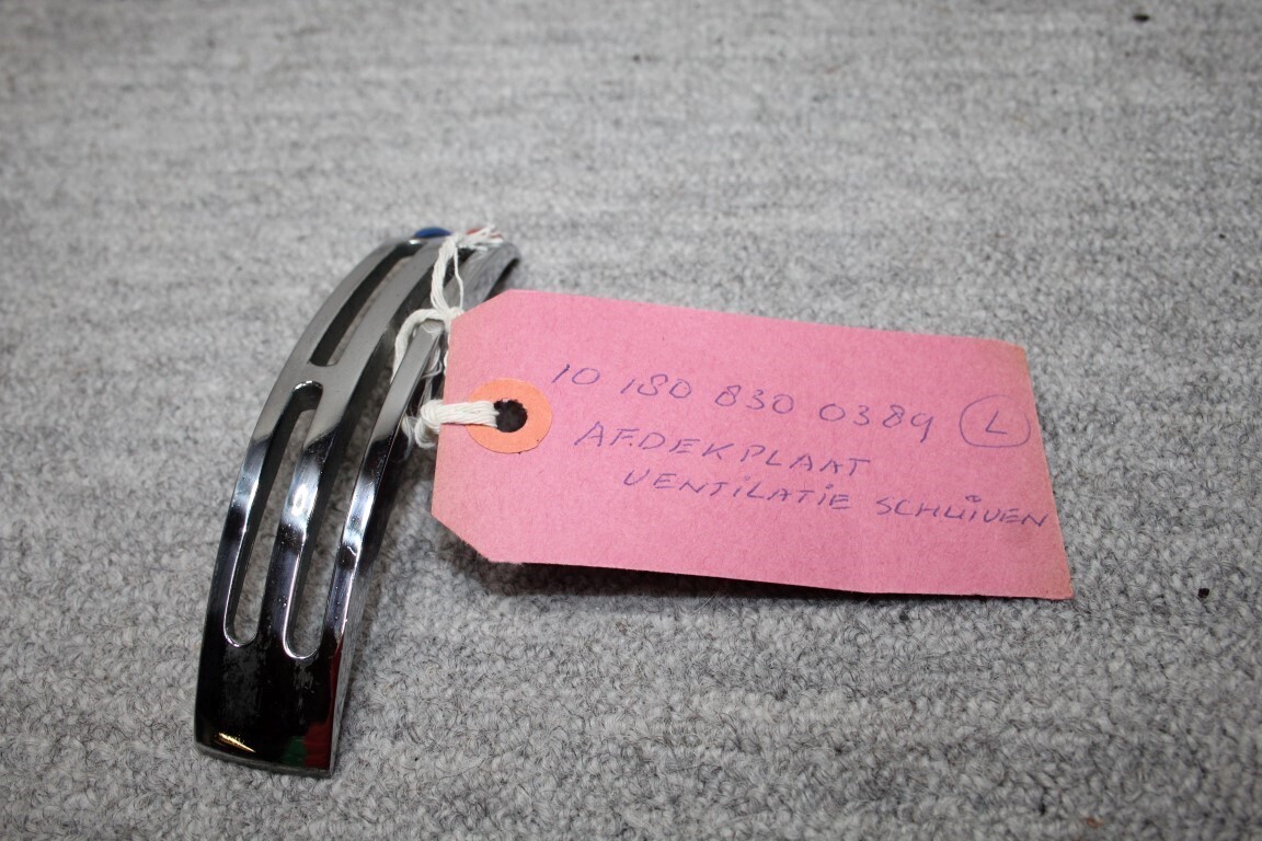 Afdekplaat ventilatie schuiven L