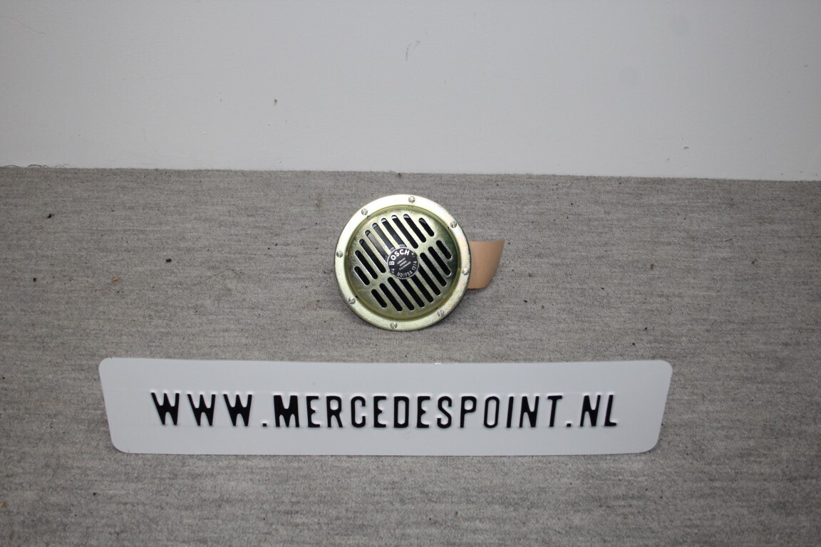 Bosch claxon midden toon