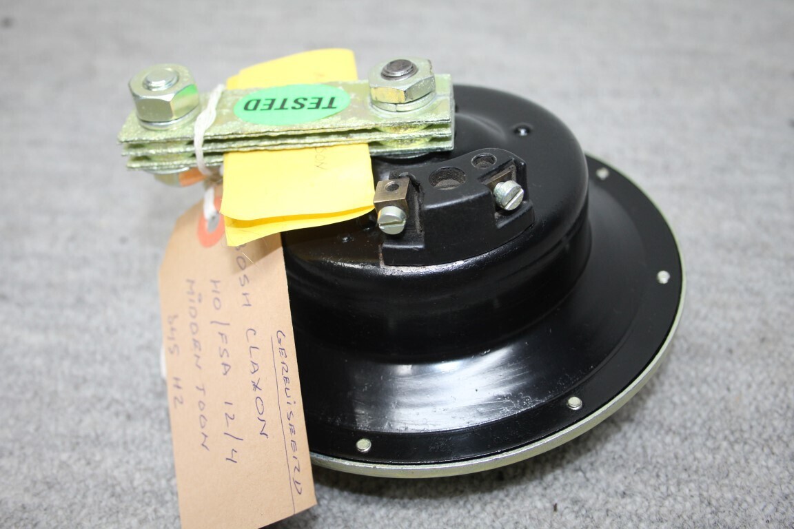 Bosch claxon midden toon