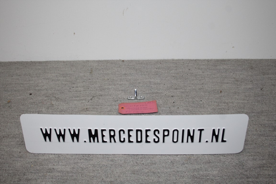 Montageplaat voorruit frame