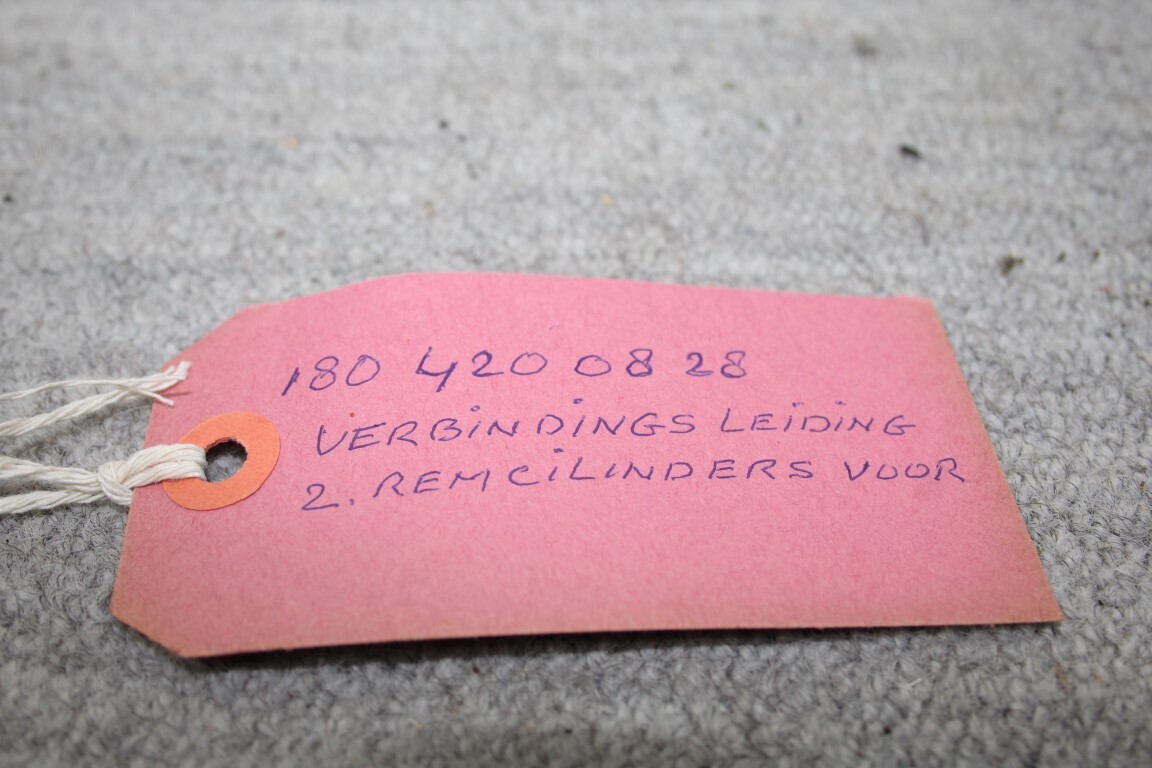 Verbindingsleiding remcilinders voor Verbindingsleiding remcilinders voor
