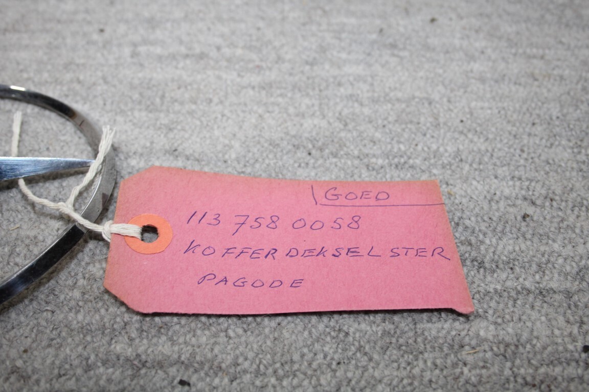 Kofferbak ster Kofferbak ster