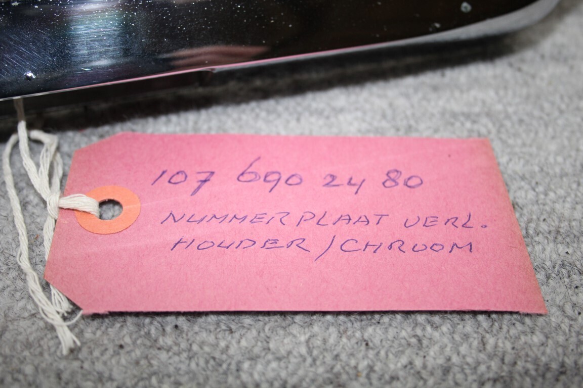 Nummerplaat verlichting houderr