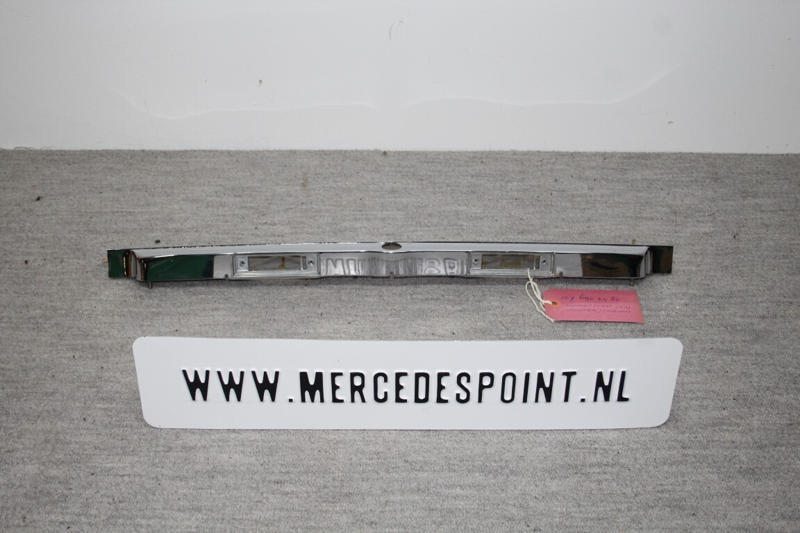 Nummerplaat verlichting houderr