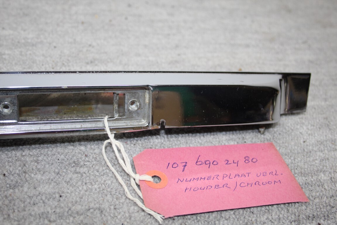 Nummerplaat verlichting houderr