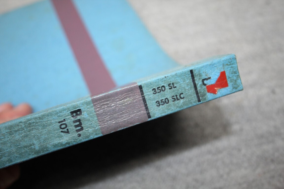 Parts catalogus 350SL/SLC (R107)