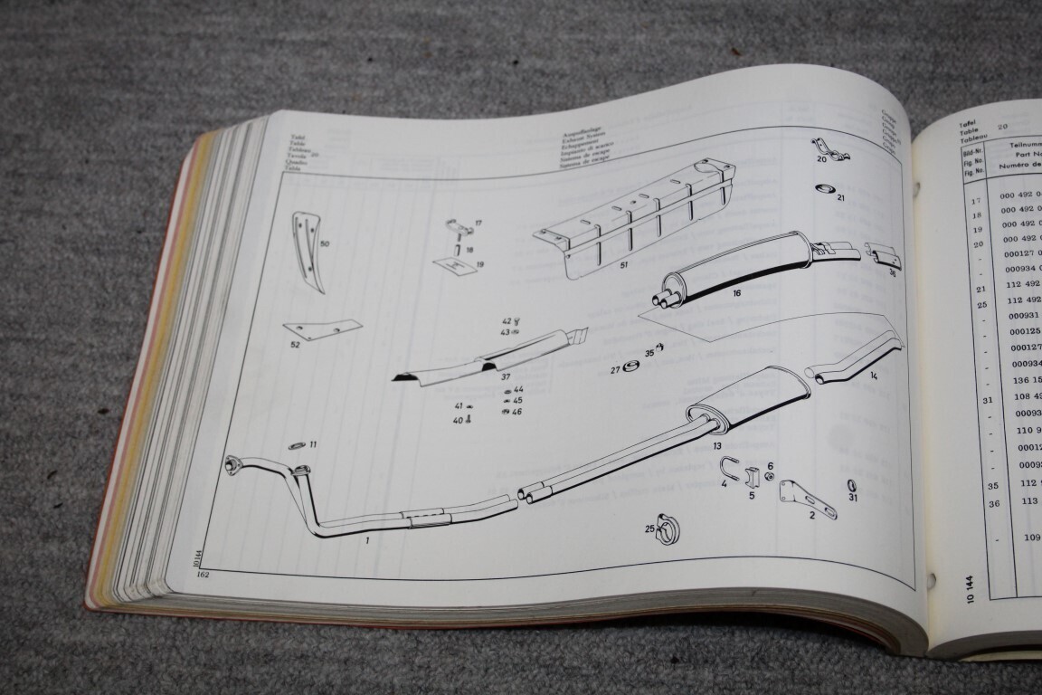 Parts catalogus 250 280 SE/C