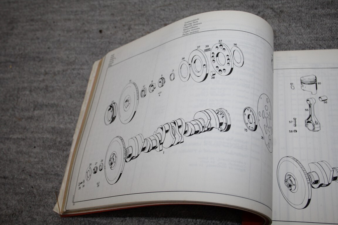 Parts catalogus M189 motor