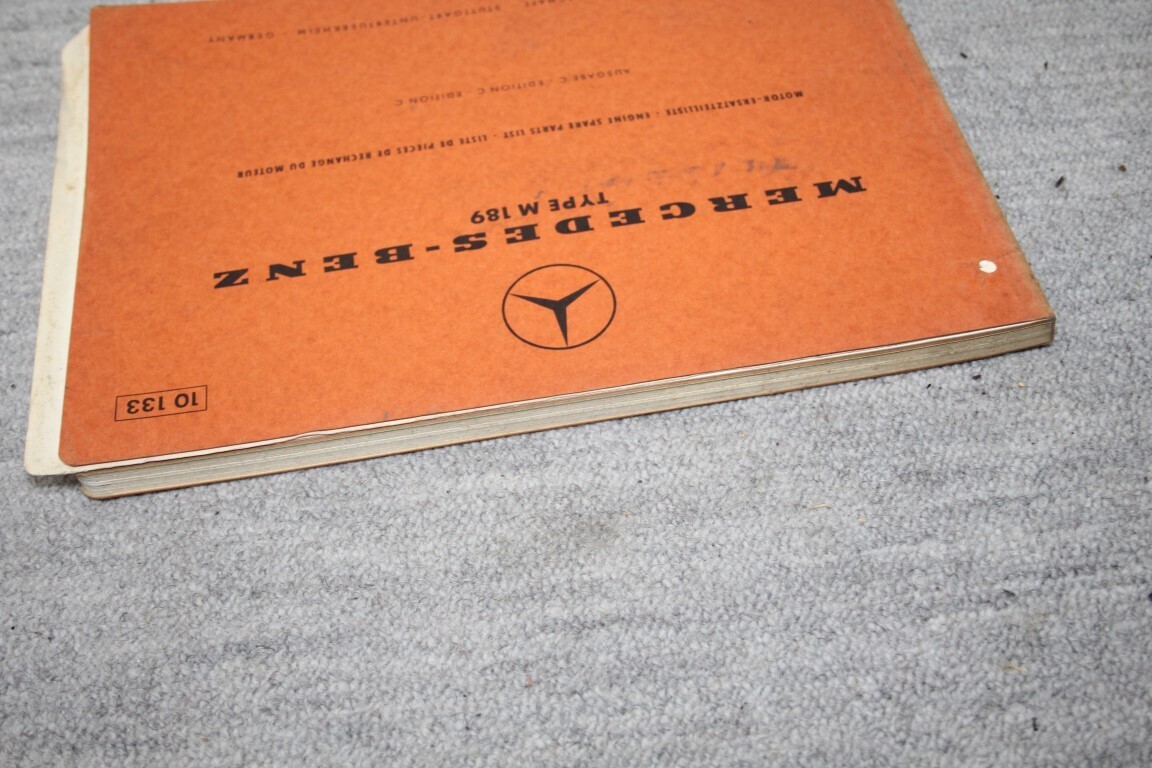 Parts catalogus M189 motor