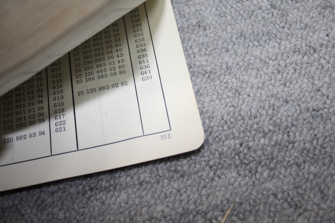 Parts catalogus 219 (W105)