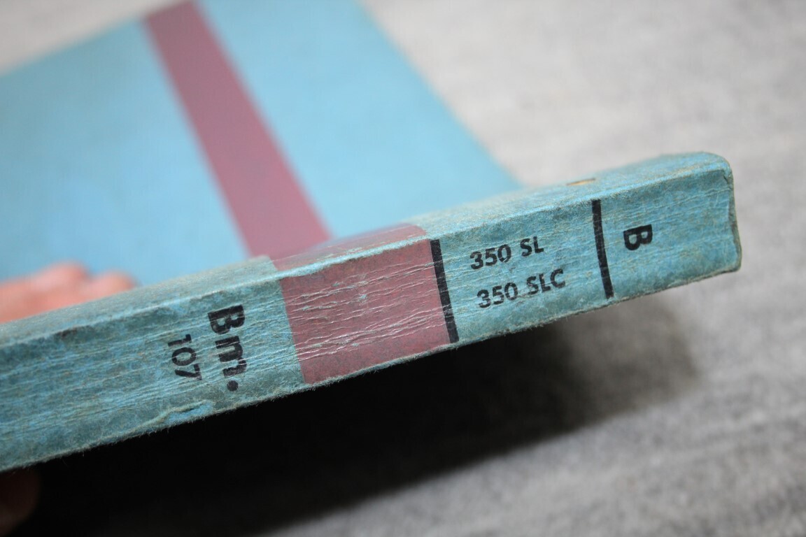 Parts catalogus 350SL / SLC