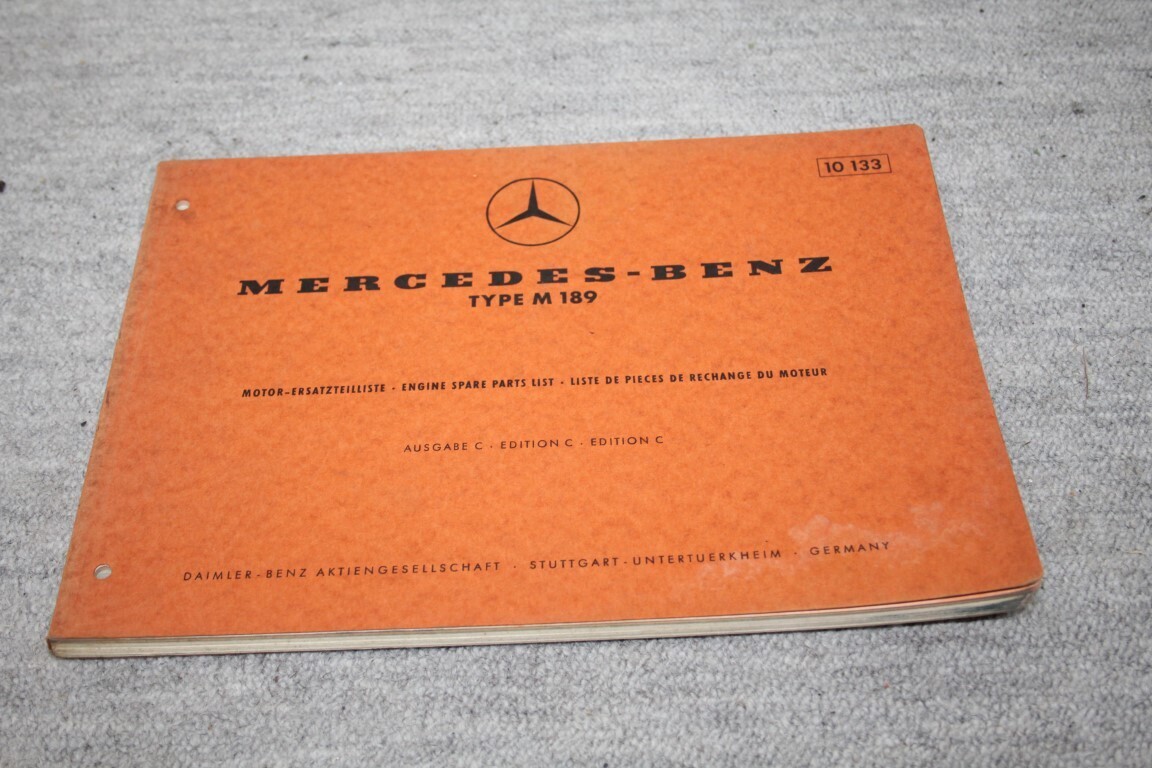 Parts catalogus M189 motor