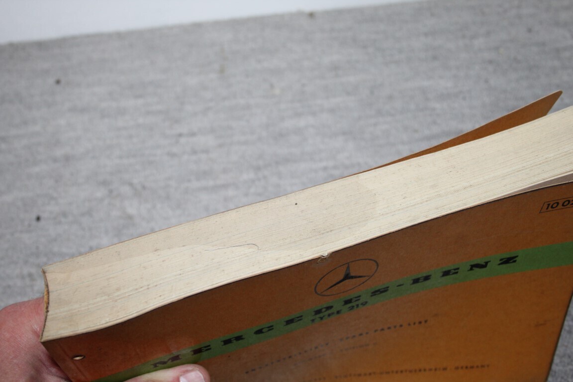 Parts catalogus 219 (W105)