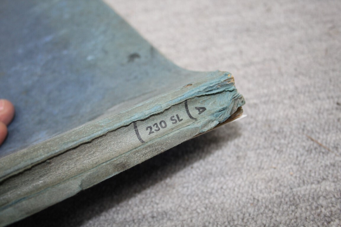 parts catalogus 230 SL (R113)