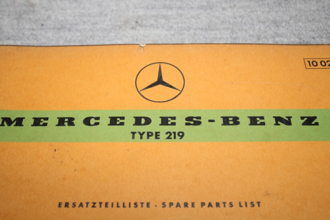 Parts catalogus 219 (W105)